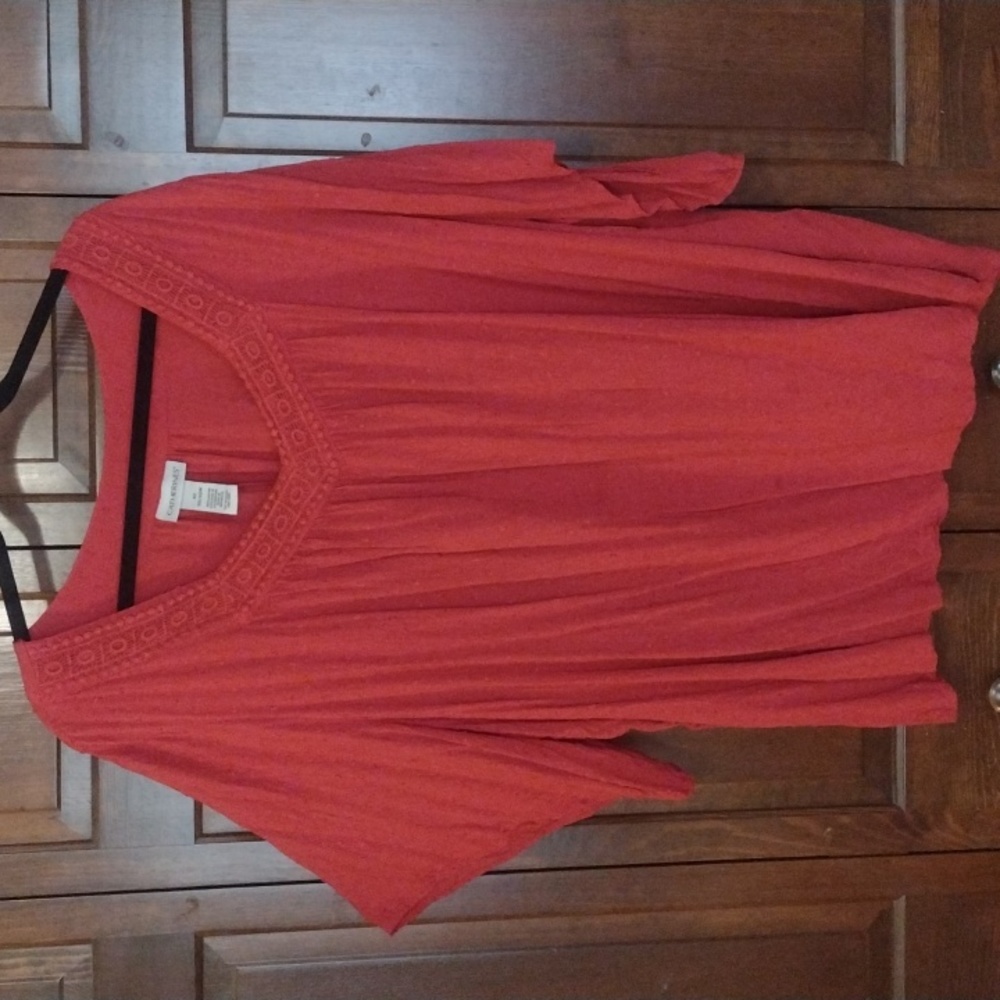 Catherines Red Blouse